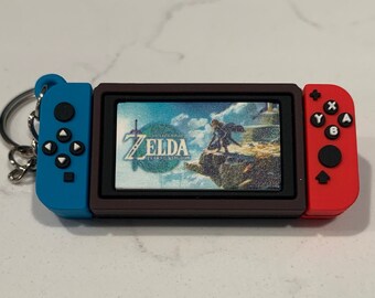 Zelda Tears of the Kingdom Keychain: Nintendo Switch Accessory