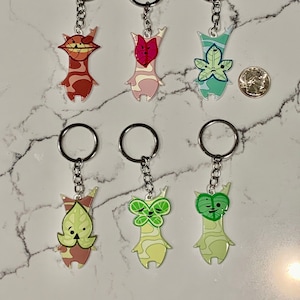 Adorable Zelda Korok Keychains - Available in 6 Unique Styles