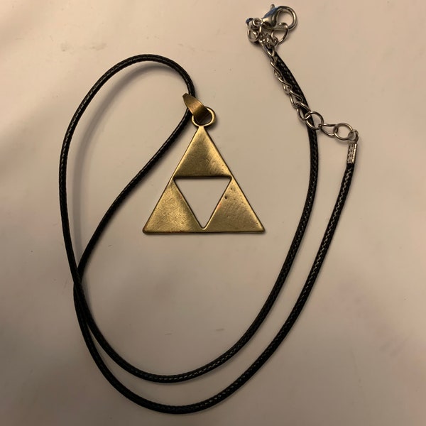 Triforce Necklace Etsy