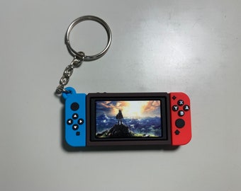 Zelda: Breath of the Wild Keychain - Nintendo Switch Accessory