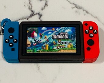 Super Mario Bros U Keychain - Gaming Enthusiast Gift, Nintendo Switch Accessory, Fan Collectible