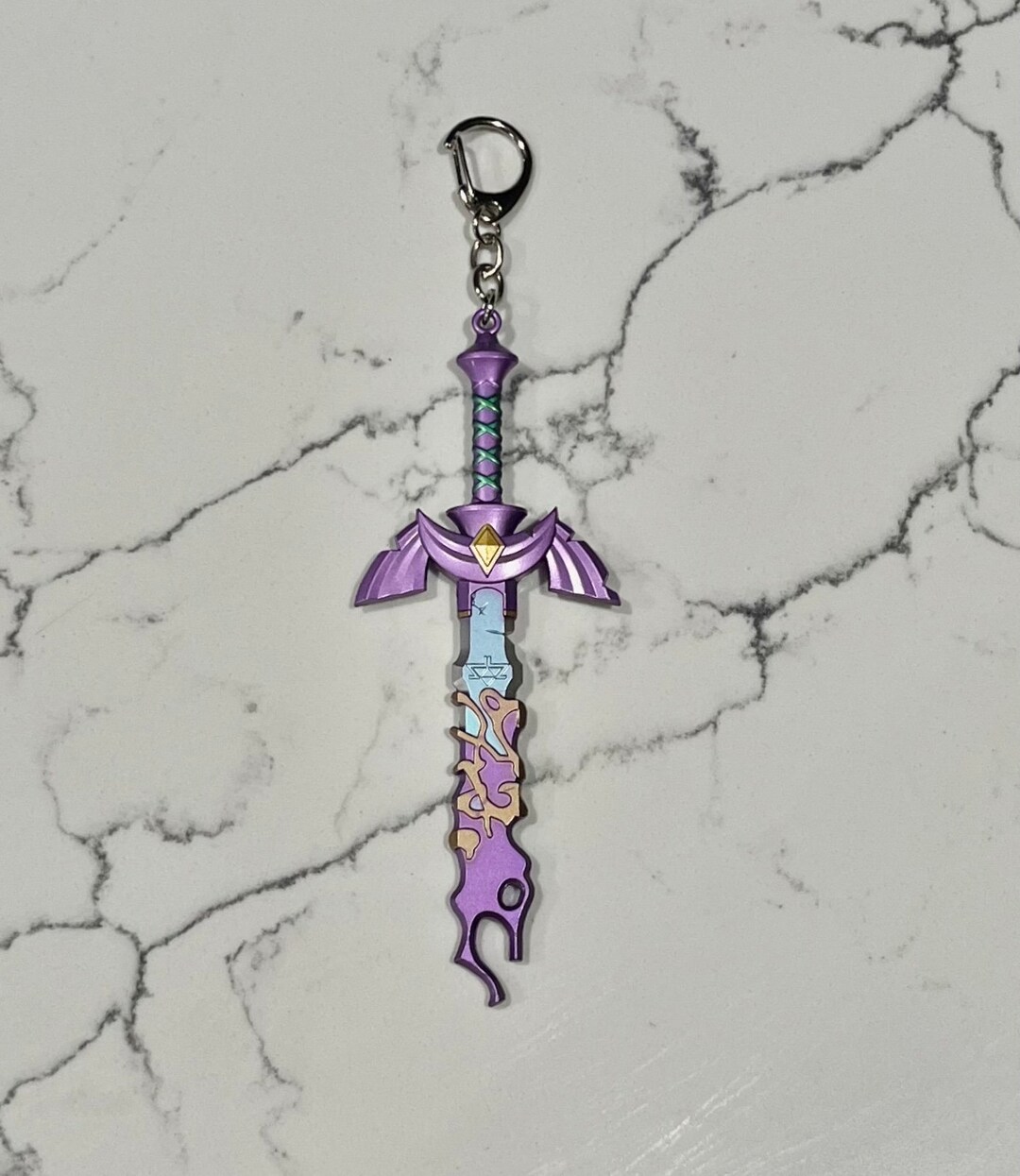 Zelda Master Sword Keychain Tears of the Kingdom Master Sword Keychain