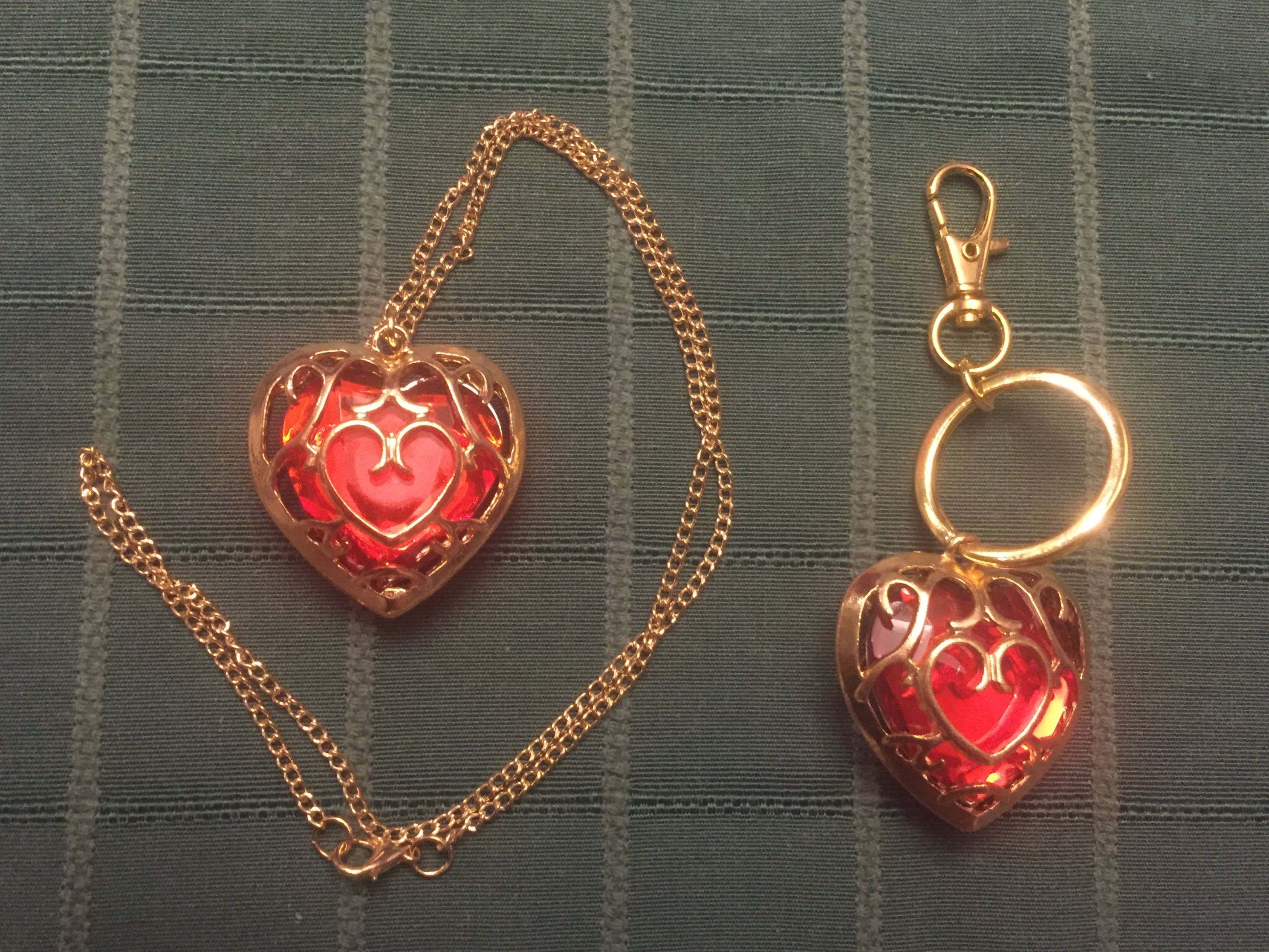 Zelda- Breath of the Wild - Heart Container Necklace - Daughter's…