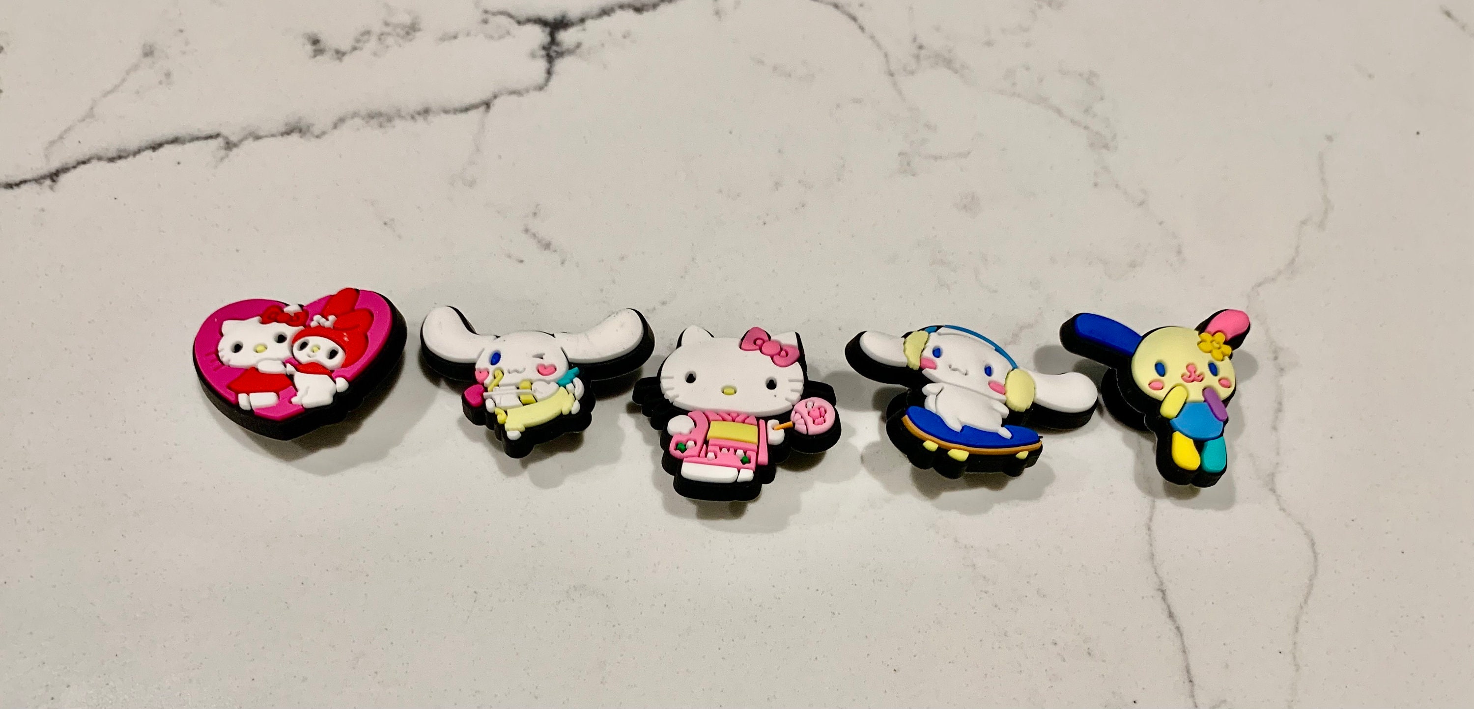 Hello Kitty Jibbitz 20 Piece Set. Hello Kitty Themed Croc Etsy