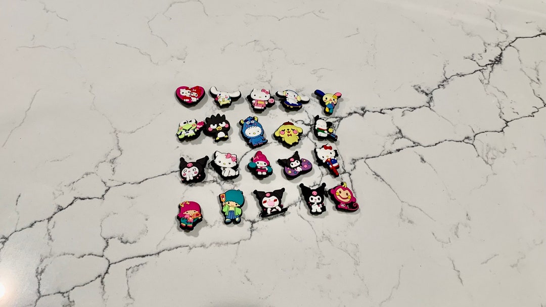 Hello Kitty Jibbitz 20 Piece Set. Hello Kitty Themed Croc Etsy