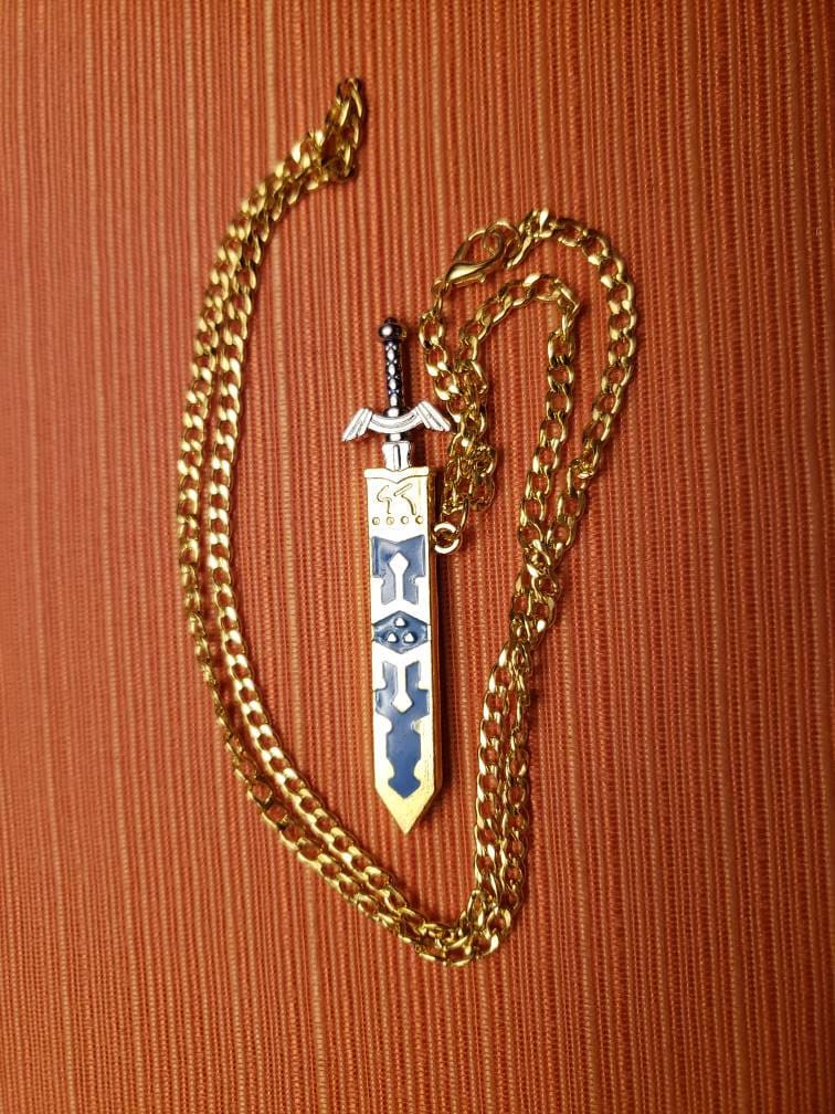 Zelda Master Sword Necklace or Keychain with Removable Sword -Breath …