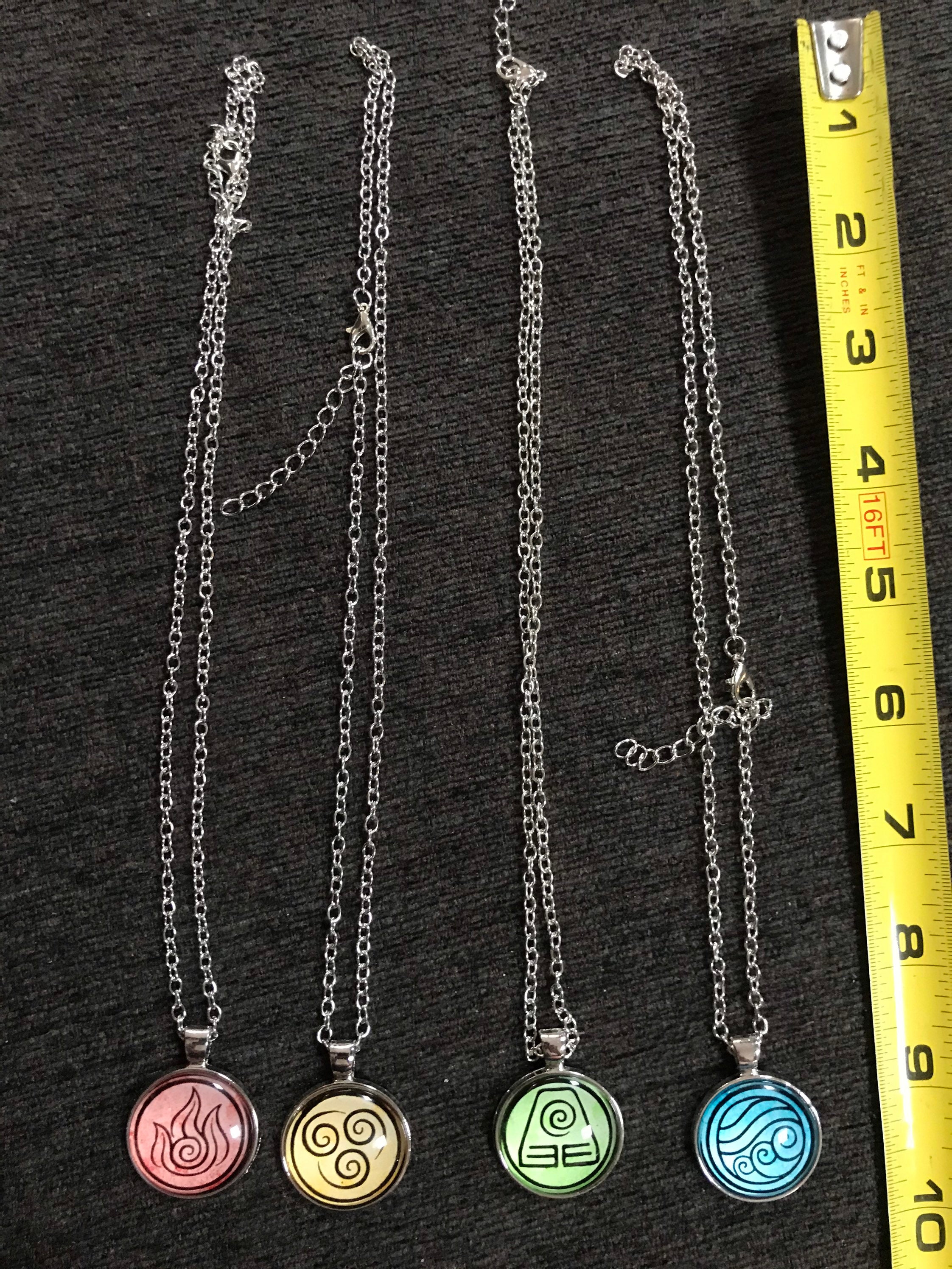 Avatar the Last Airbender Necklaces. 4 Styles Available. Etsy