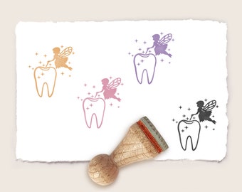 Ministempel ZAHNFEE Ø 15 mm Mini-Stempel