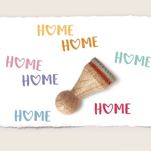 Stempel HOME Ø 15 mm Ministempel