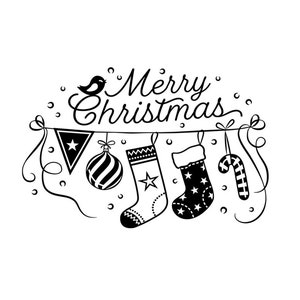 Modello con motivo Modello BUON NATALE