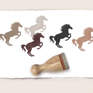 Stempel STEIGENDES PFERD Ø 12 mm Ministempel