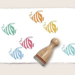 Stempel TROPENFISCH Ø 12 mm Ministempel