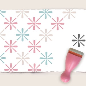 Ministempel Mini-Stempel MUSTER Ø 12 mm
