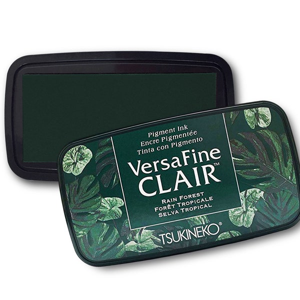 VersaFine CLAIR ink pad RAIN FOREST