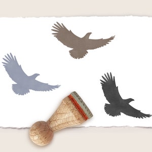 Ministempel Mini Stempel FLIEGENDER ADLER Ø 15 mm