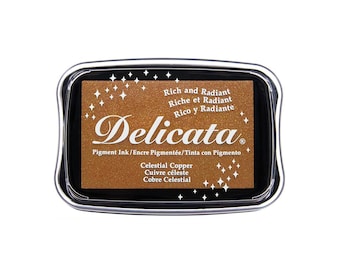 Delicata CELESTIAL COPPER metallic ink pad