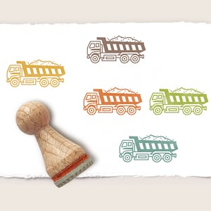 Stempel KIPPLASTER 02 Ø 15 mm Ministempel