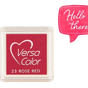 Ink Pad VersaColor ROSE RED
