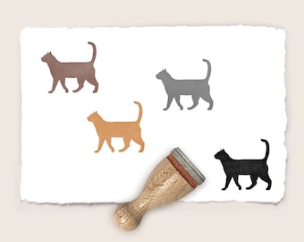 Mini sello de goma CAT Ø 12 mm / 0,47 pulgadas