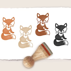Ministempel Mini-Stempel HERR FUCHS Ø 15 mm