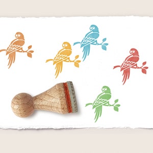 Stempel PAPAGEI Ø 15 mm Ministempel