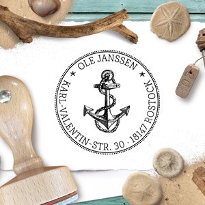 Timbro personalizzato per indirizzo di ritorno ANCHOR