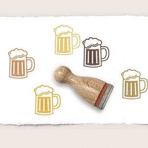 Stempel BIERKRUG Ø 12 mm Ministempel