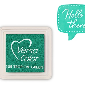 Ink Pad VersaColor TROPICAL GREEN