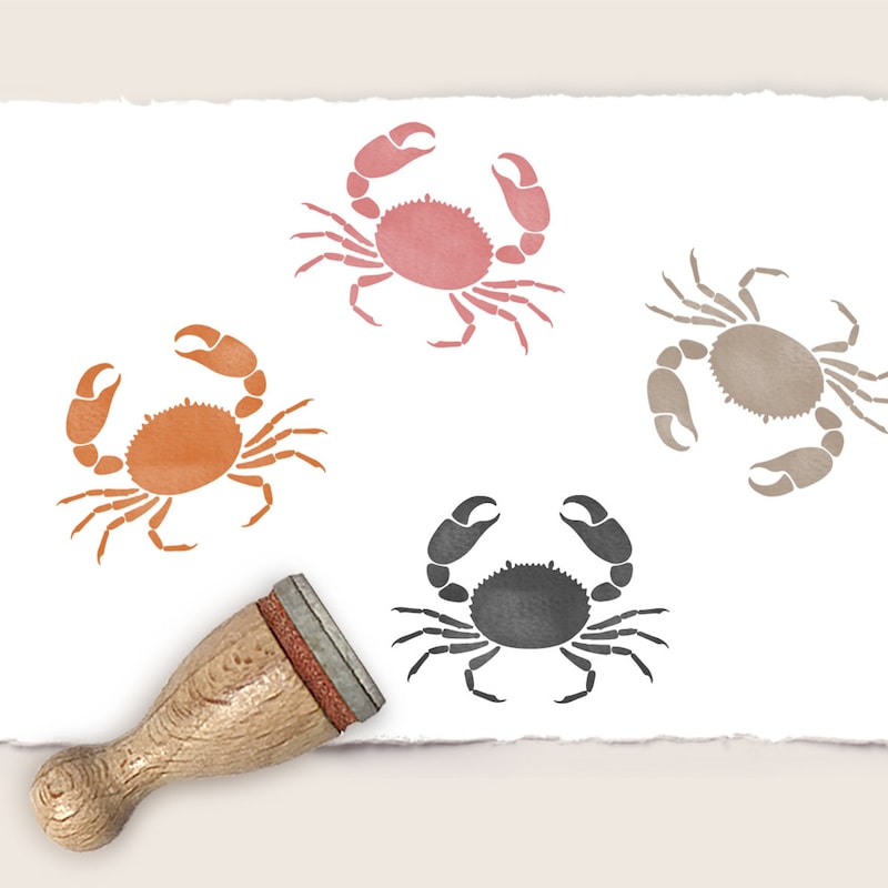 Sunroom Crab Stamp