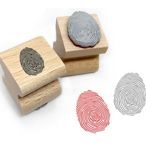 Motivstempel FINGERABDRUCK 14 x 19 mm