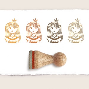 Stempel PRINZESSIN Ø 15 mm Ministempel