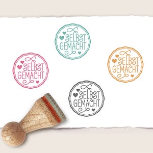 Stempel SELBSTGEMACHT Ø 15 mm Ministempel