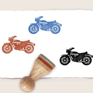 Ministempel Mini Stempel MOTORRAD Ø 15 mm