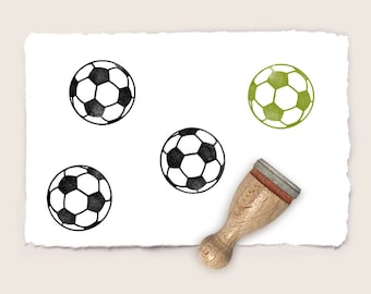 Rubber stamp SOCCER BALL Ø 12 mm