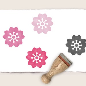 Ministempel JAPANISCHE KIRSCHBLÜTE Ø 12 mm