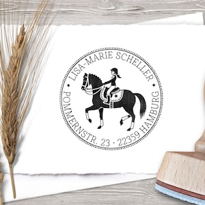 Sello de dirección de retorno MONTAR A CABALLO Ø 40 mm / 1,57 pulgadas