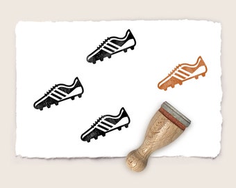 Rubber stamp SOCCER SHOE Ø 12 mm