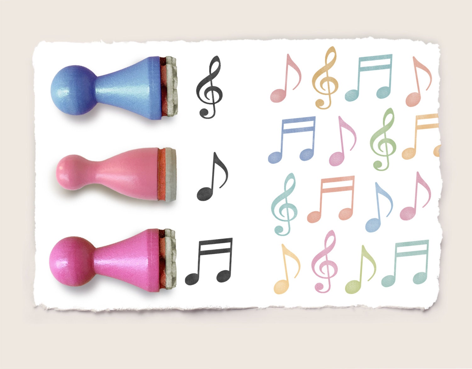 Music note sticker -  France