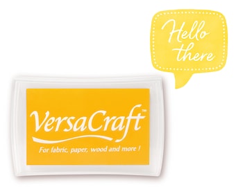 Ink Pad VersaCraft LEMON YELLOW large