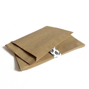 20 sacchetti di carta marrone 115 x 160 mm
