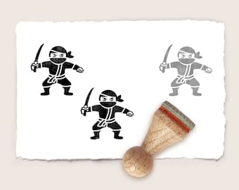Rubber stamp NINJA Ø 15 mm