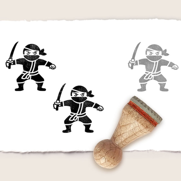 Ministempel Mini Stempel NINJA Ø 15 mm