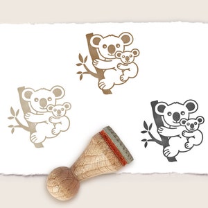 Ministempel Mini-Stempel KOALA Ø 15 mm