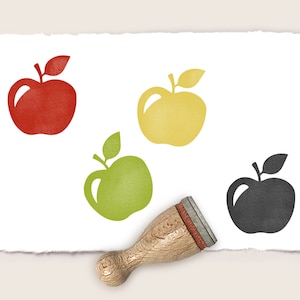 Ministempel Mini-Stempel APFEL Ø 12 mm