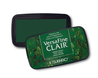Almofada de tinta VersaFine CLAIR, cor Oásis Verde