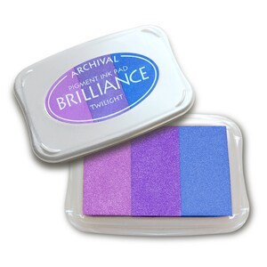 Brilliance TWILIGHT schimmerndes Multicolor-Stempelkissen