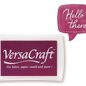 Tampone per inchiostro VersaCraft BURGUNDY grande
