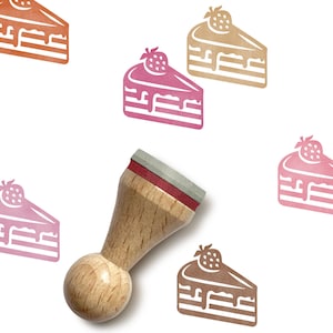 Ministempel STÜCK TORTE Ø 15 mm Stempel