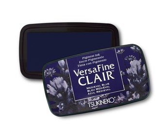 Ink Pad VersaFine Clair MEDIEVAL BLUE