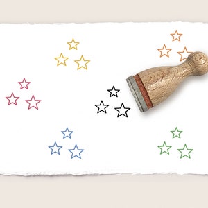 Stempel OUTLINE-STERNE Ø 12 mm Ministempel